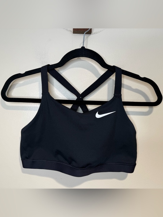 Nike Other - NIKE team impact Strappy sports bra size XL black